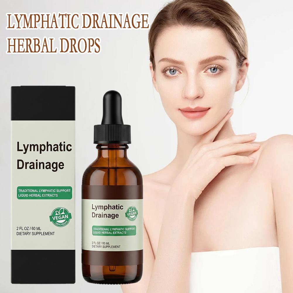 Herbal Wellness Drops - 60ml リンパドレナージュハーブドロップス 天然液体フォーミュラ 液体バランス むくみサポート デイリーエナジーウェルネス