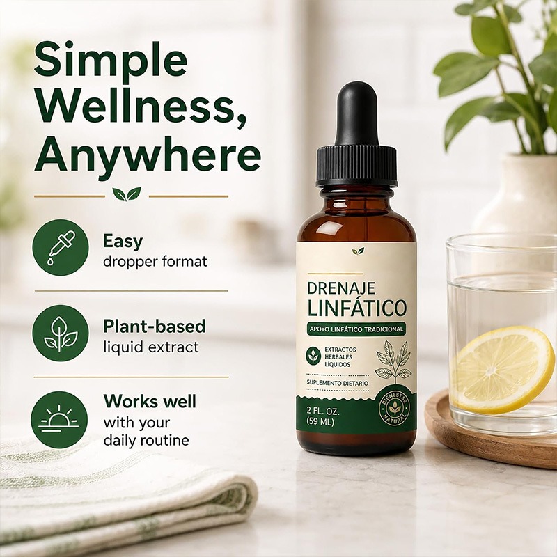 Herbal Wellness Drops - 59ml リンパドレナージュ ナチュラル ハーブ ウェルネス ドロップス