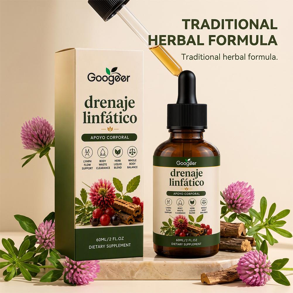 Herbal Wellness Drops - ハーブ液体サプリメント 60ml ボタニカルドロップス（キャッチウィード、ベッドストロー、チャイニーズタロー根配合）毎日の健康習慣に