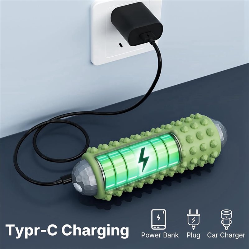 RTENTE-ポータブル2-in-1筋肉マッサージガン＆ロー - Health Wellness のレビューと価格