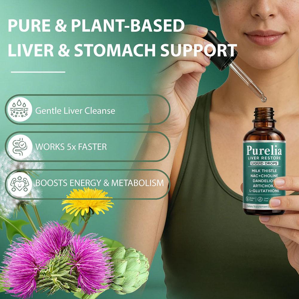 60ml ピュレリア 肝臓回復液 ミルクシスル ハーブ配合  - Herbal Wellness Drops のレビューと価格