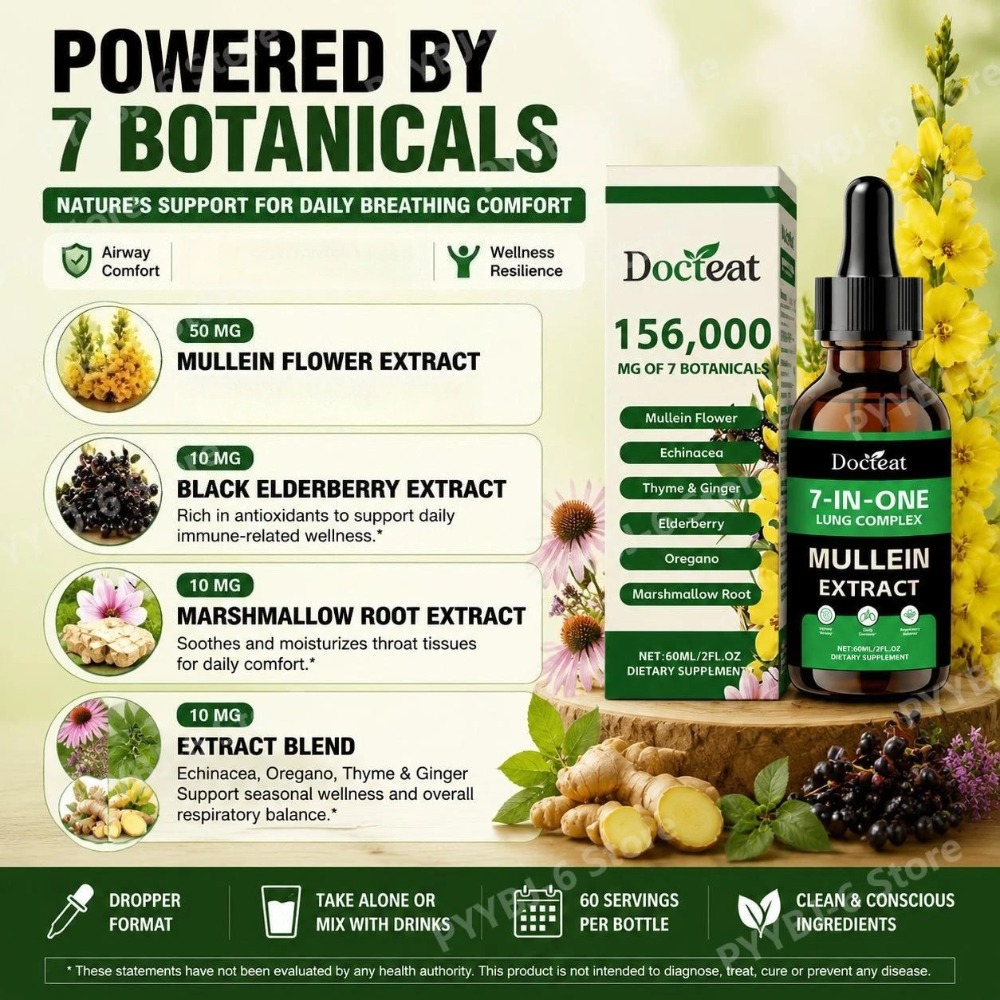 ドクテート 7in1 マルリンエキス液 60ML 植物性ハー - Herbal Wellness Drops のレビューと価格